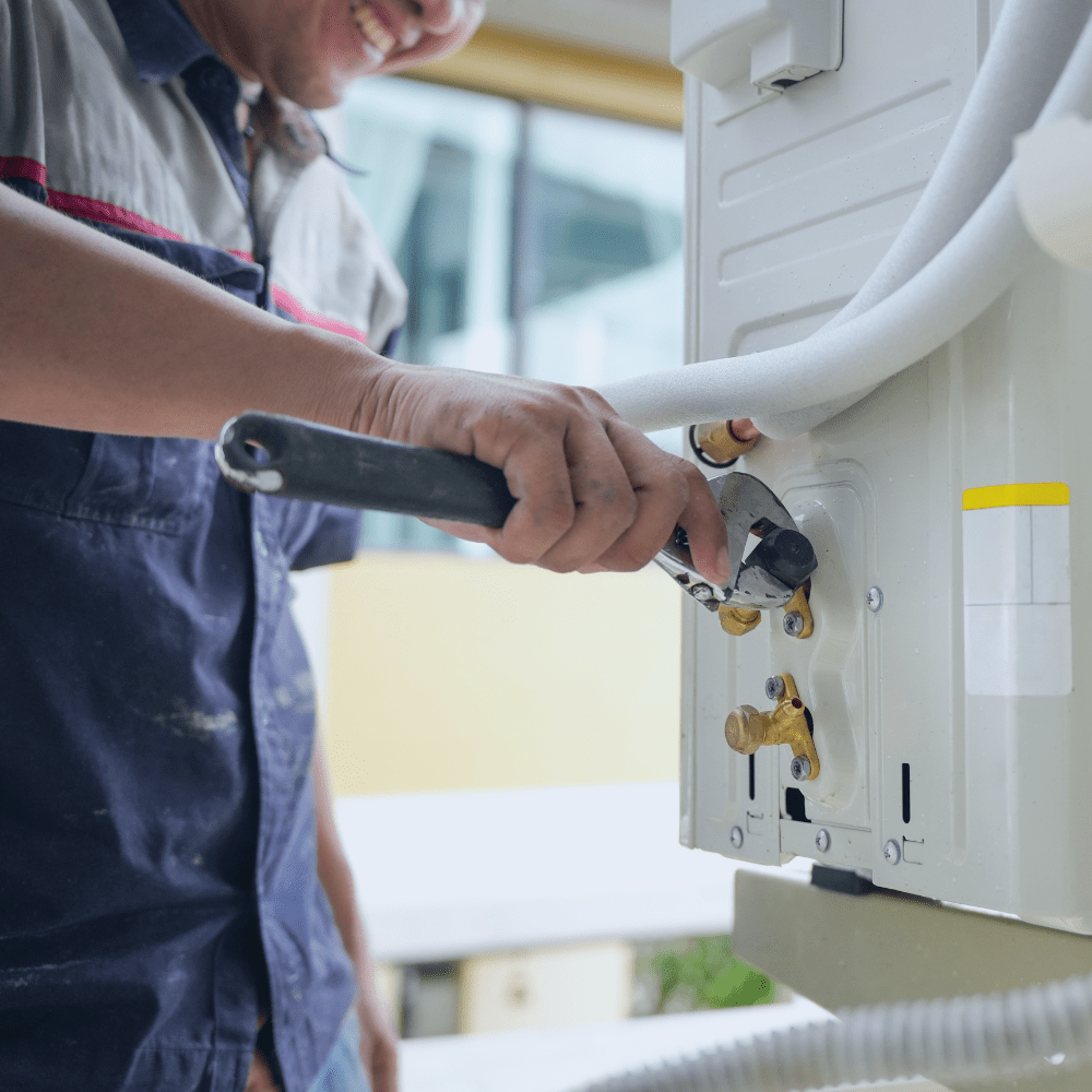 Montage Monosplit Klimaanlage – energiesparend von Sollero
