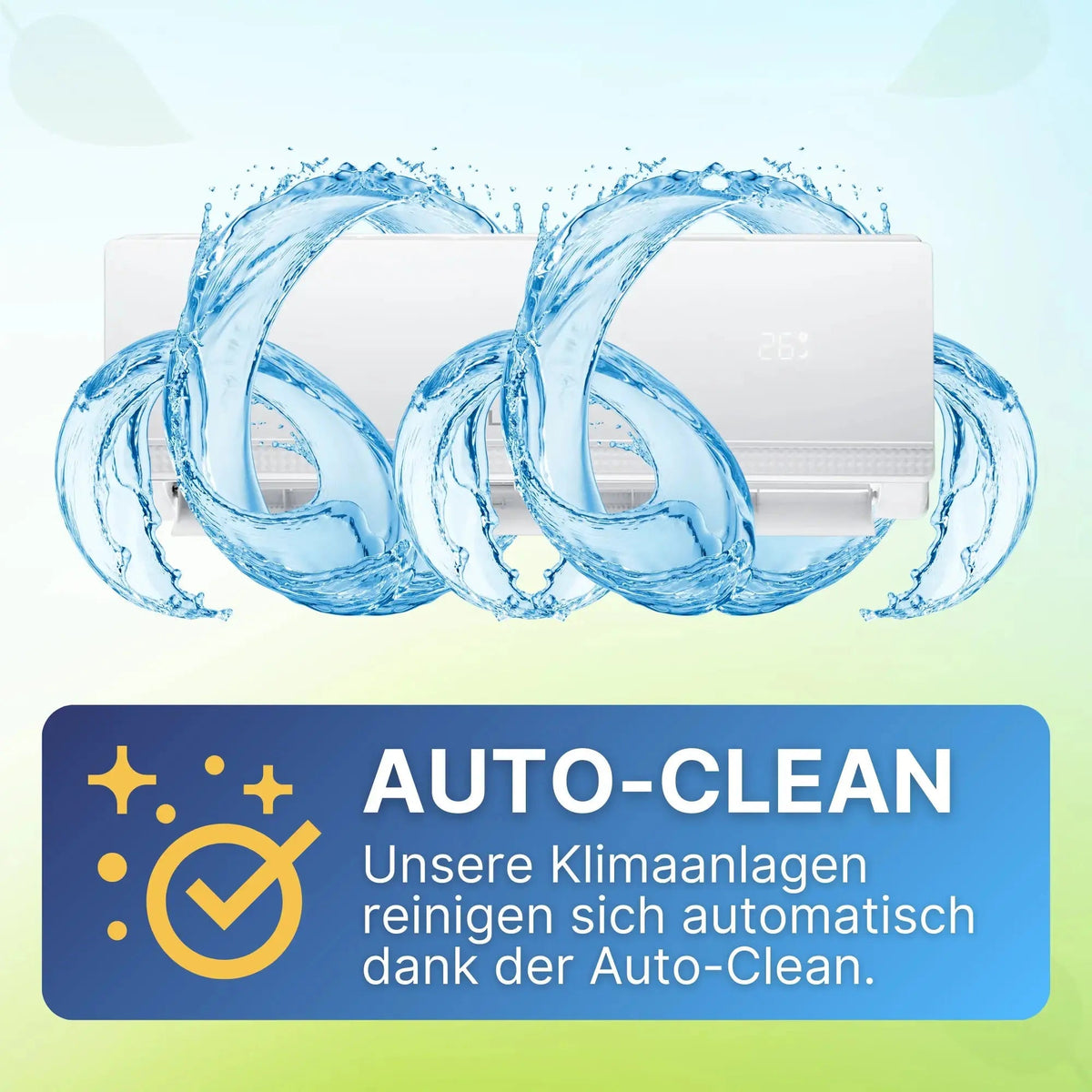 Sollero Multisplit Klimaanlage 27.000 BTU (7,9kW) 3 Innengeräte – energiesparend von Sollero