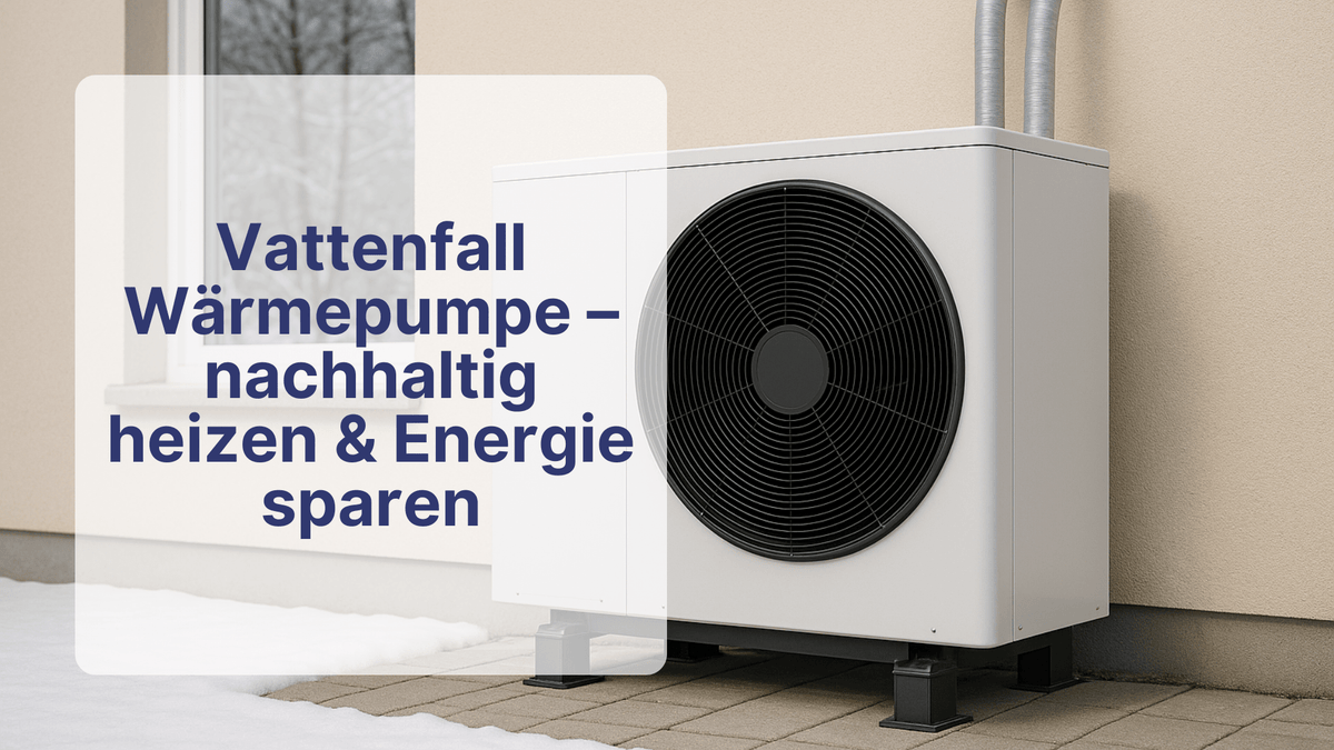 Vattenfall Wärmepumpe – nachhaltig heizen & Energie sparen | Sollero - Sollero