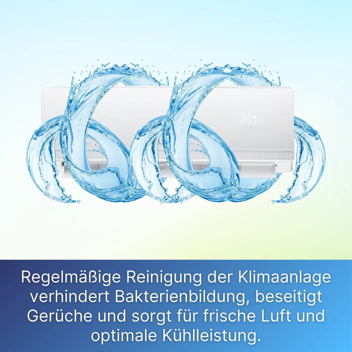 Sollero Klimaanlagen Reiniger & Desinfektion (500ml) – energiesparend von Sollero