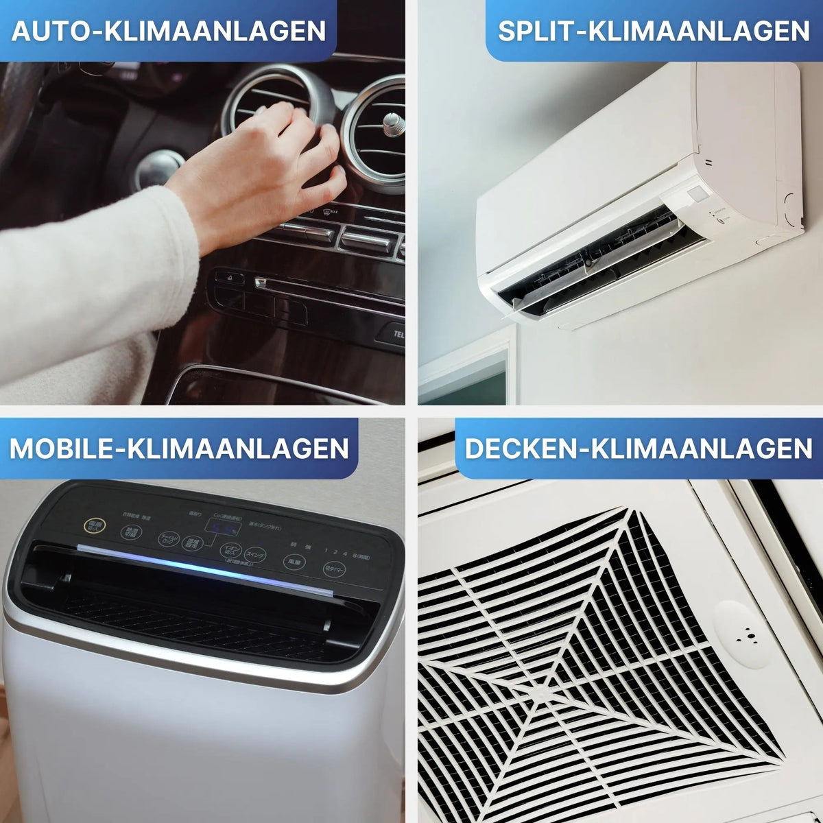 Sollero Klimaanlagen Reiniger & Desinfektion (500ml) – energiesparend von Sollero