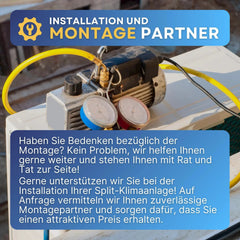 Sollero Multisplit Klimaanlage 27.000 BTU (7,9kW) 3 Innengeräte – energiesparend von Sollero